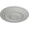 Ekena Millwork Giana Ceiling Medallion (Fits Canopies up to 7 7/8"), Hand-Painted Frost, 32 5/8"OD x 1 1/2"P CM32GIFRF - alternate 2